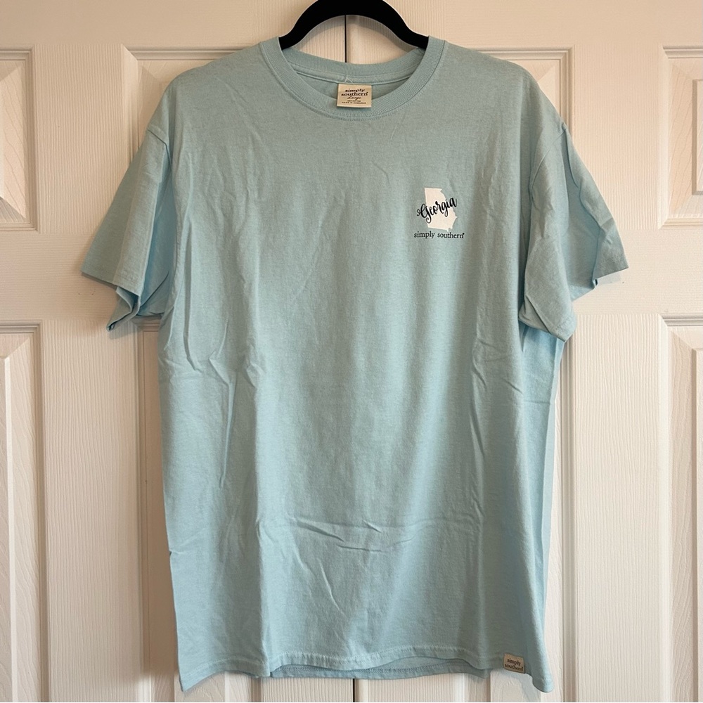 NWOT Simply Southern Georgia Tee